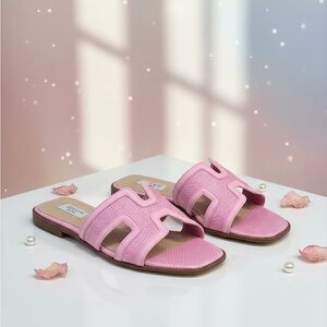 Steven New York Harlan  Pink Slide Sandals size 7